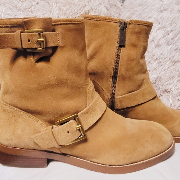 Michael kors suede ankle Boot excellent very cleen 9color tan - Picture 7 of 16